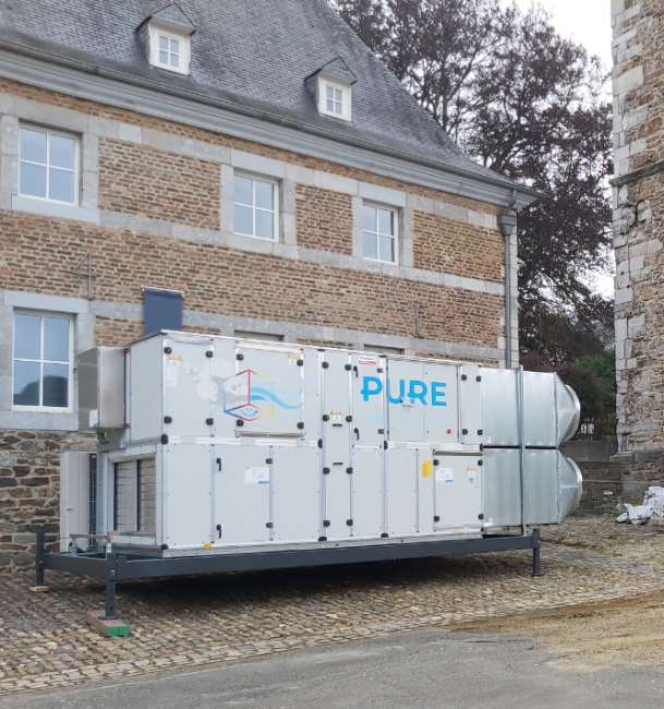 Location de groupes de traitement d’air (PURE) et purificateurs d’air