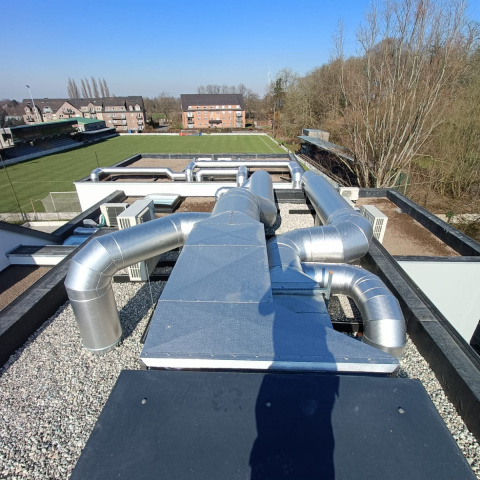 réalisation belgique installation traitement de l'air HVAC