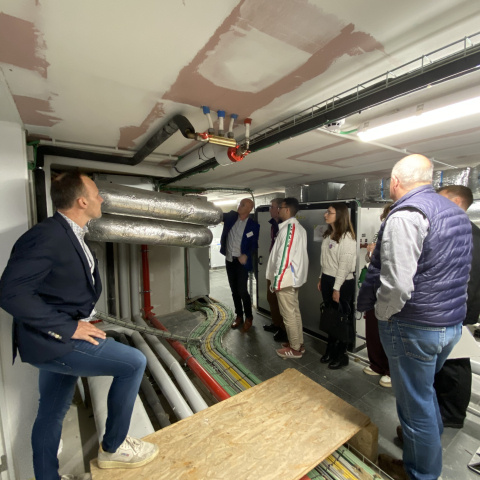 Visite des installations techniques
